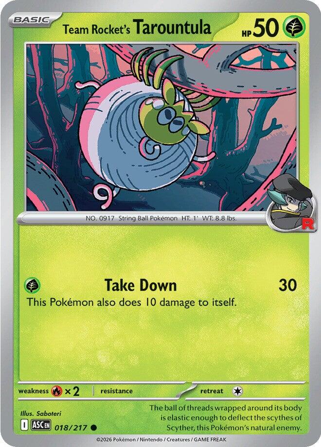 Team Rocket´s Tarountula - 018/217 - Common