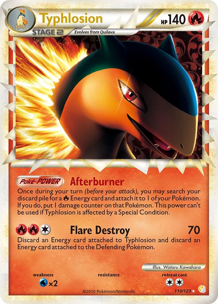 Typhlosion Prime - 110/123 - Ultra rare
