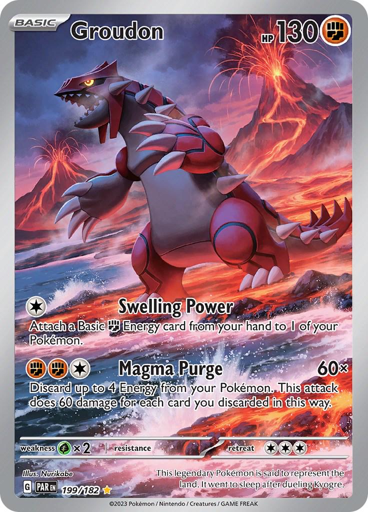 Groudon - 199/182 - special illustration rare
