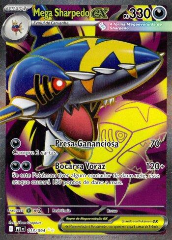 Mega Sharpedo EX - 113/094 - full art ultra rare