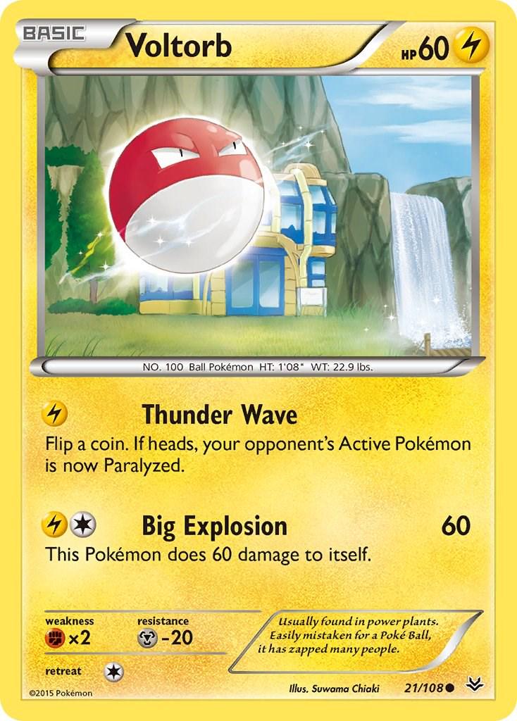 Voltorb - 21/108 - Common