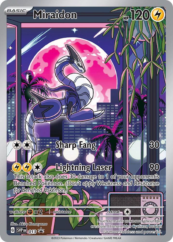 Miraidon - SVP013 - Special illustration promo
