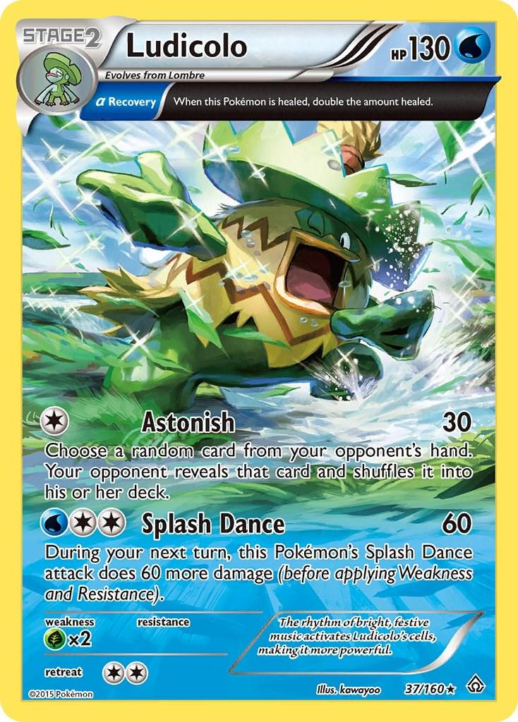 Ludicolo - 37/160 - rare