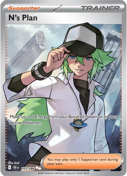 N´s Plan - 163/086 - Full Art ultra rare