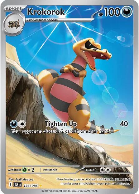 Krokorok - 136/086 - Special illustration Rare