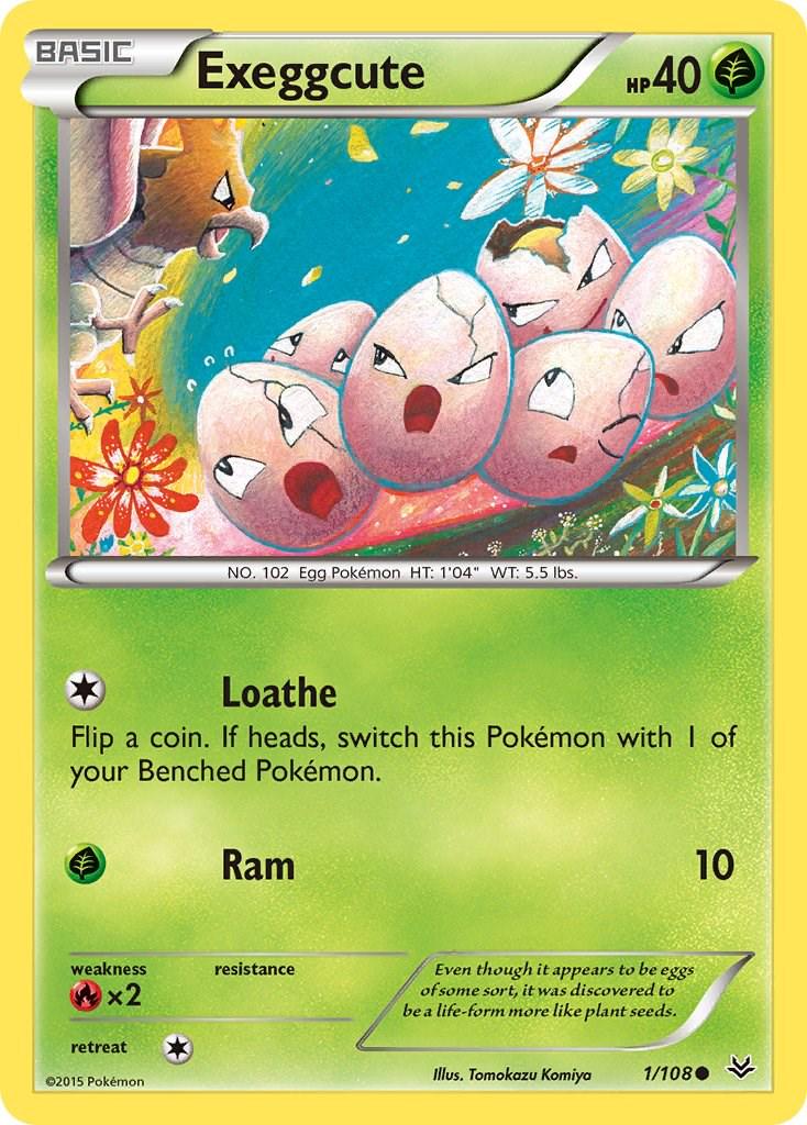 Exeggcute - 1/108 - Common