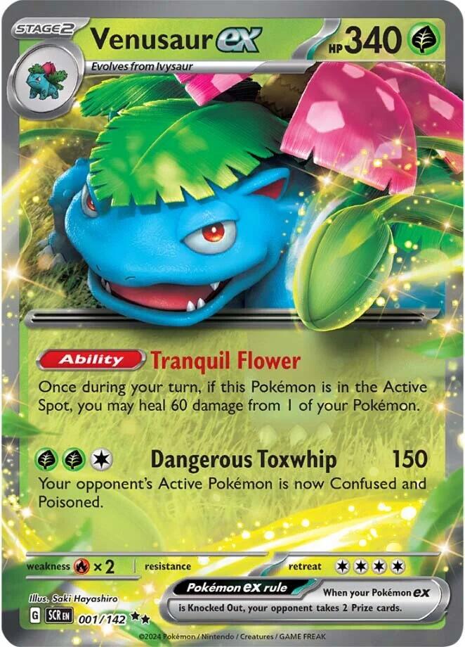 Venusaur EX - 001/142 - ultra rare