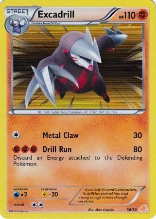 Excadrill - 30/30 - Excadrill Trainer Kit Holo