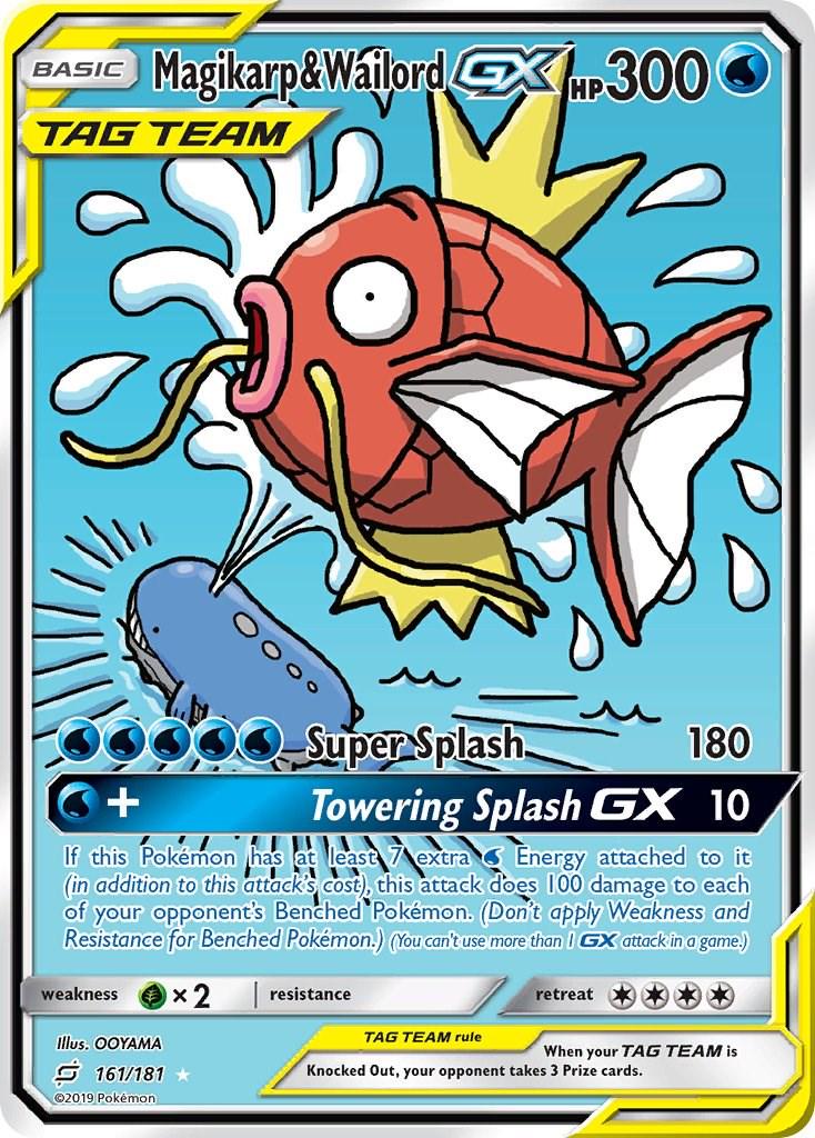 Magikarp & Wailord GX - 161/181 - Special illustration rare