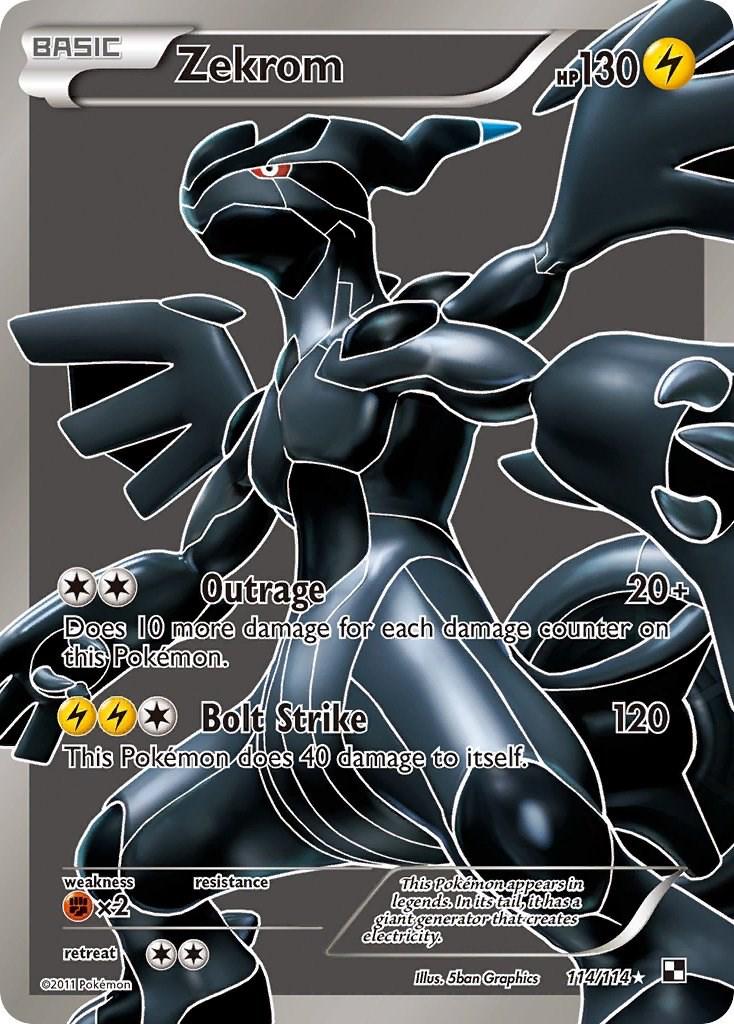 Zekrom - 114/114 - Secret Rare