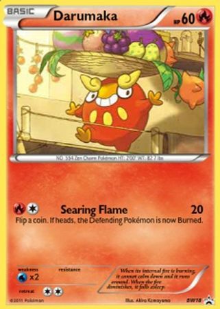 Darumaka - BW18 - Holo Promo