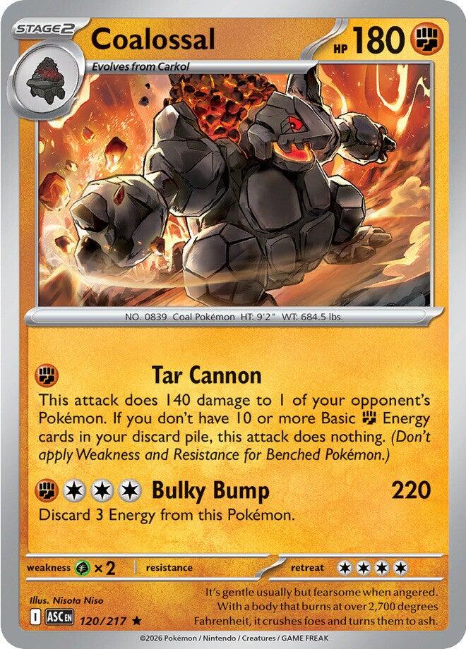 Coalossal - 120/217 - Holo rare