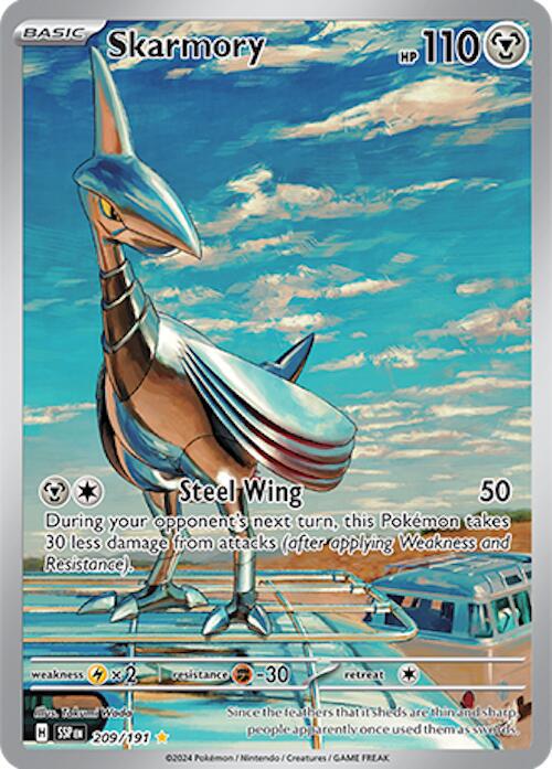 Skarmory - 209/191 - Special illustration rare