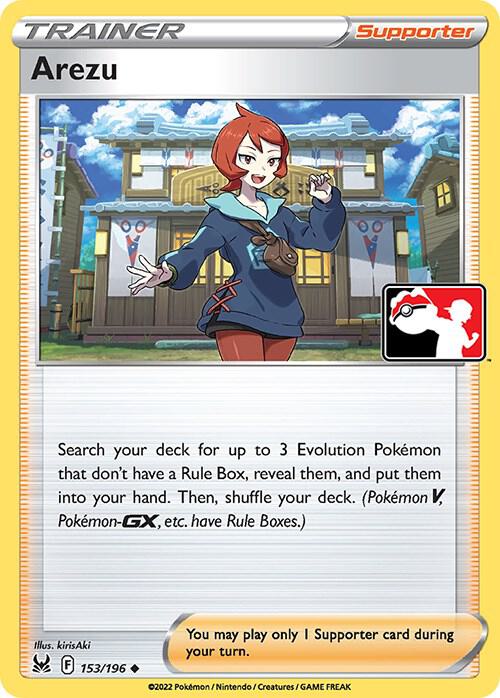 Arezu - 153/196 - Uncommon Prize pack