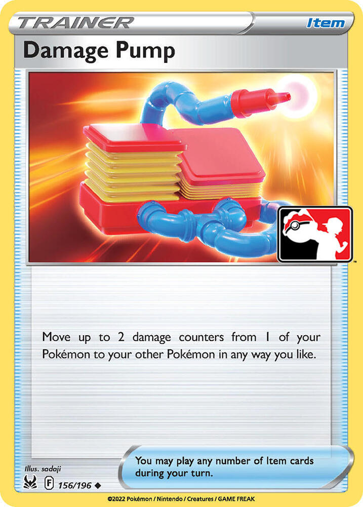 Damage Pump - 156/196 - Uncommon prize pack