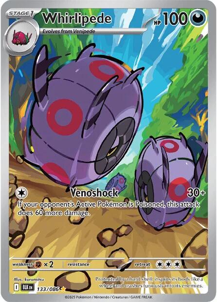 Whirlipede - 133/086 - special illustration rare