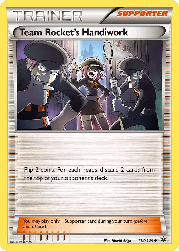 Team Rocket´s Handiwork - 112/124 - uncommon