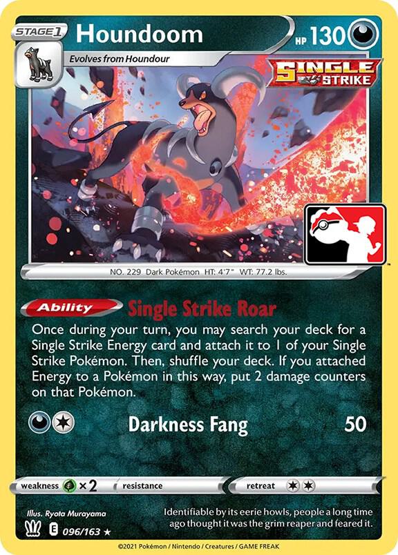 Houndoom - 096/163 - rare prize pack