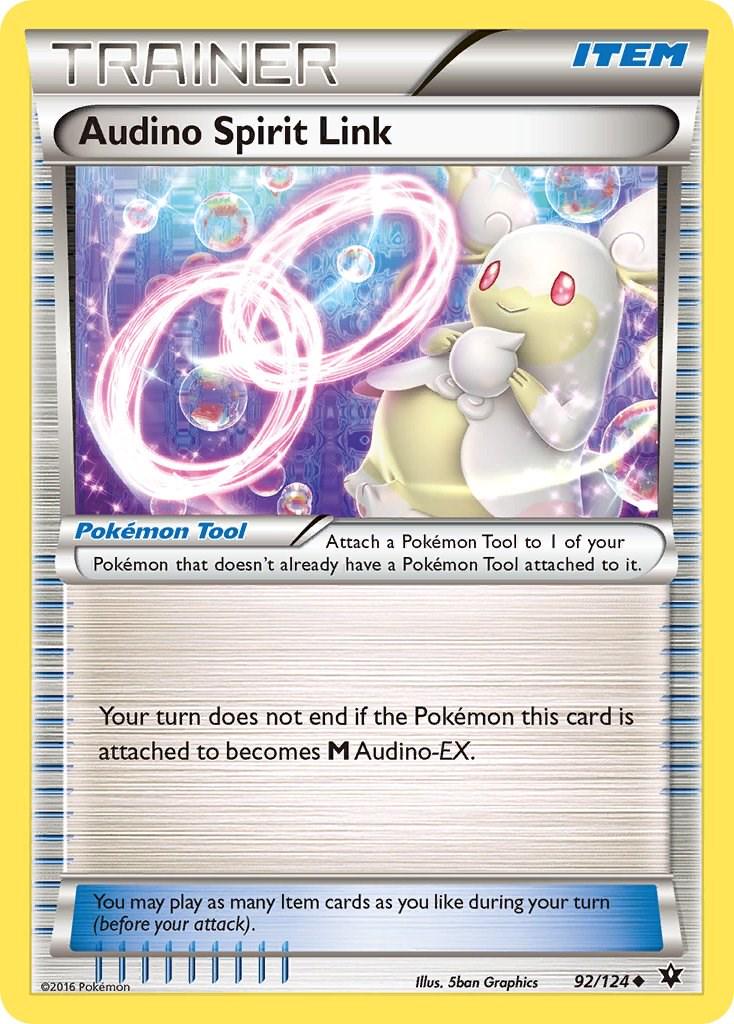 Audino Spirit Link - 92/124 - uncommon