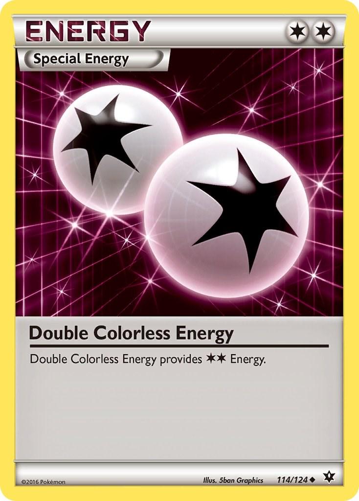 Double Colorless Energy - 114/124 - uncommon