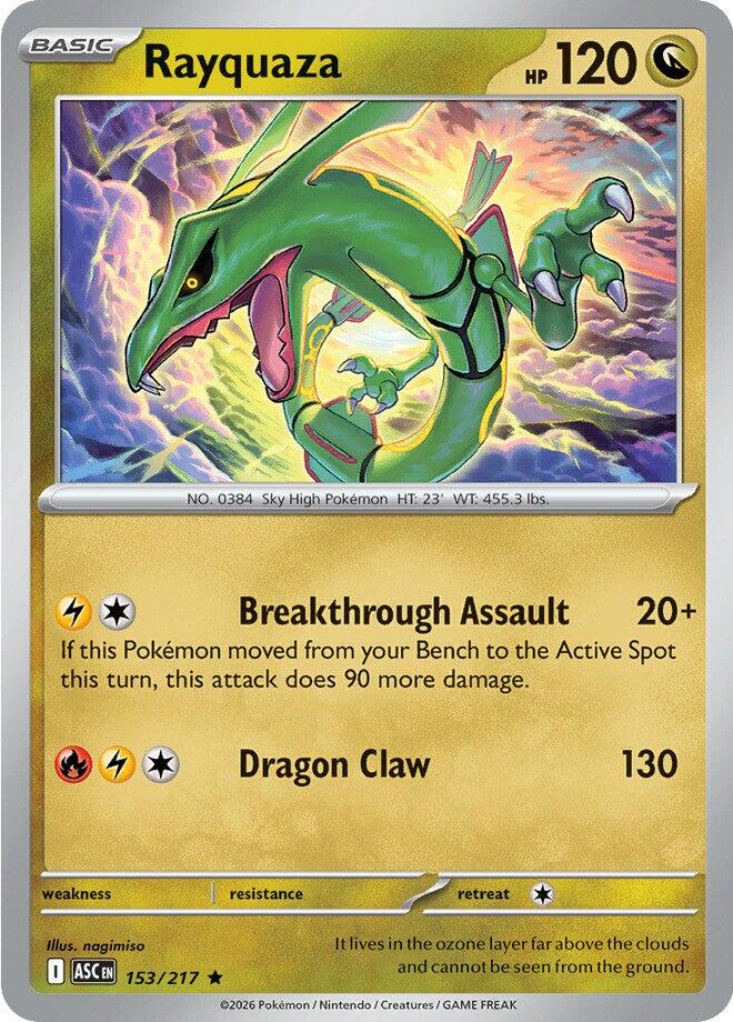 Rayquaza - 153/217 - Holo Rare