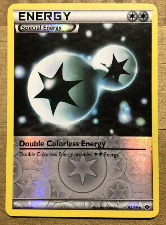 Double Colorless Energy - 92/99 - uncommon reverse holo