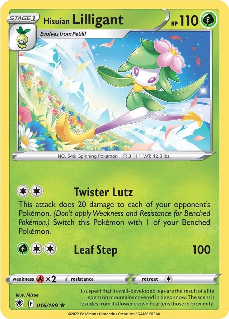 Hisuian Lilligant - 016/189 - Rare