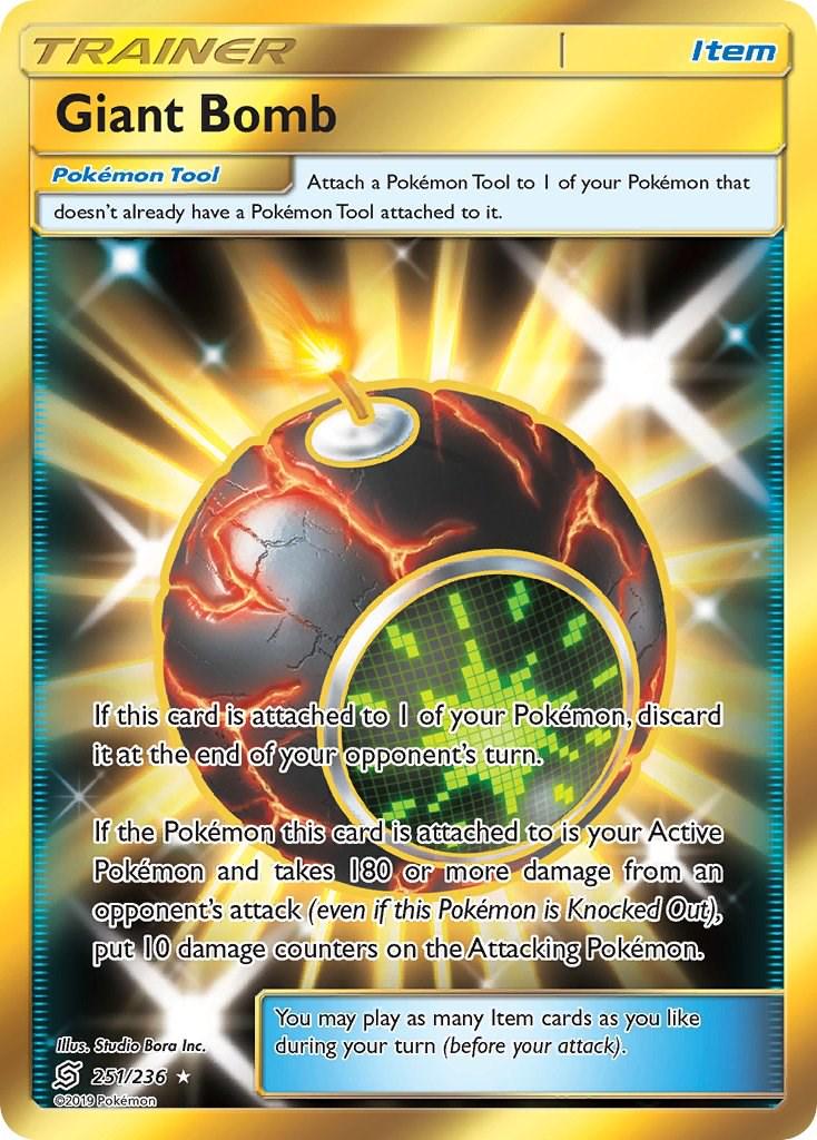 Giant Bomb - 251/236 - Gold Ultra rare