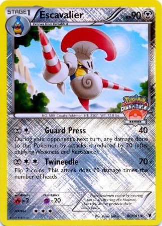 Escavalier - 80/101 - Pokemon Championship Series Promo