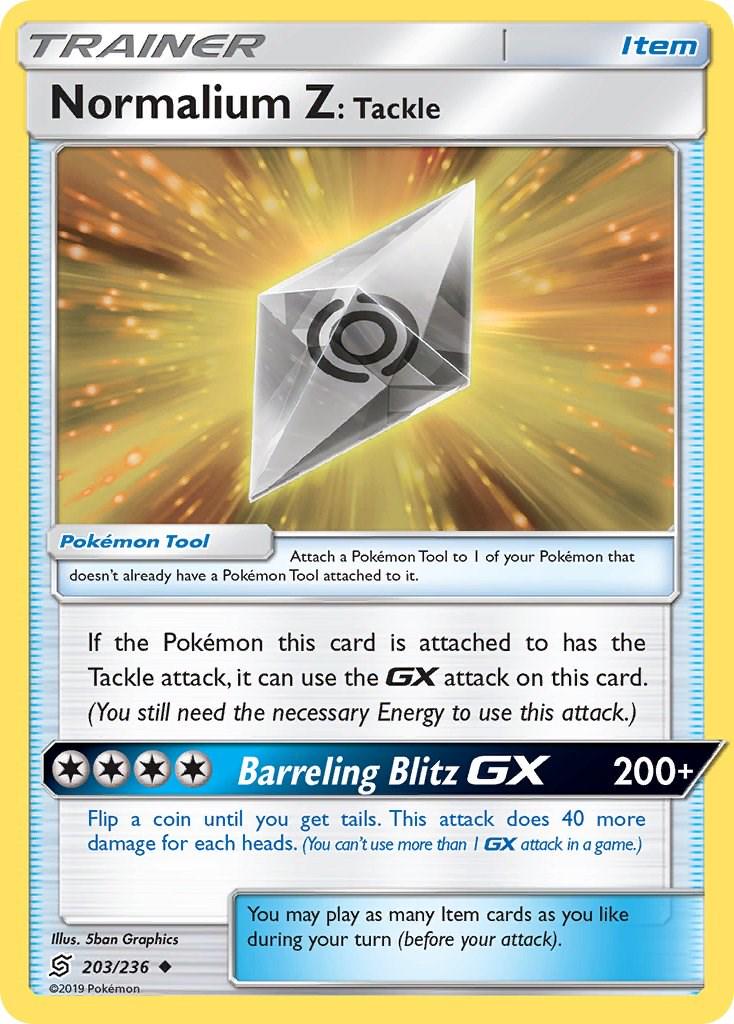Normalium Z: Tackle - 203/236 - uncommon