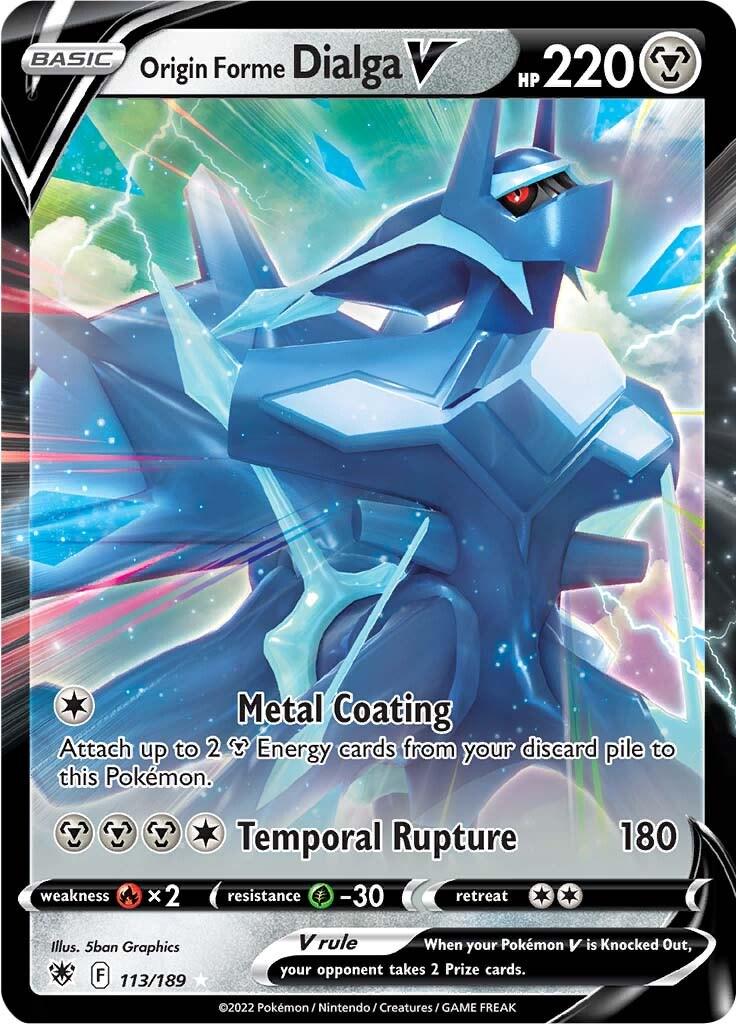 Dialga Origin Forme V - 113/189 - Ultra Rare