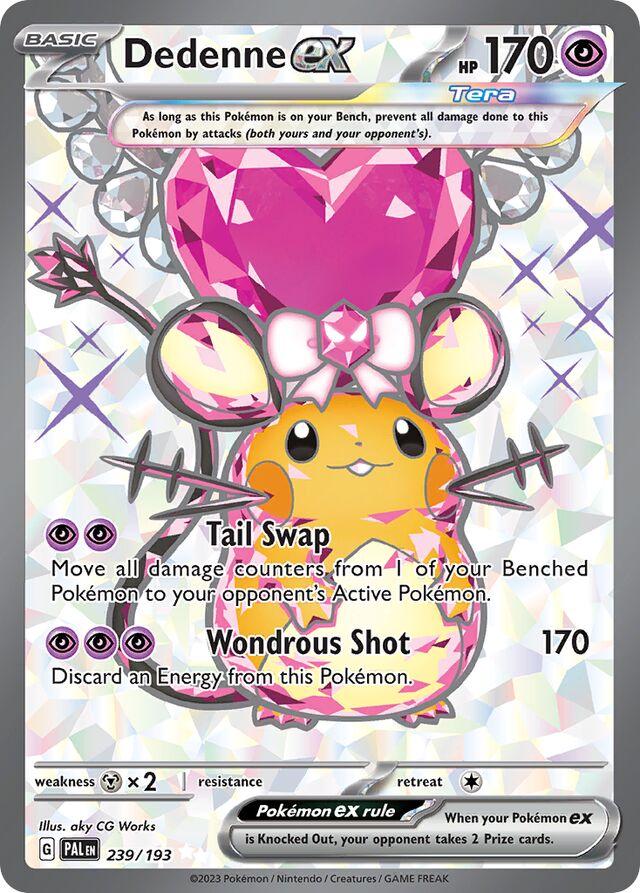 Dedenne ex - 239/193 - Full art ultra Rare