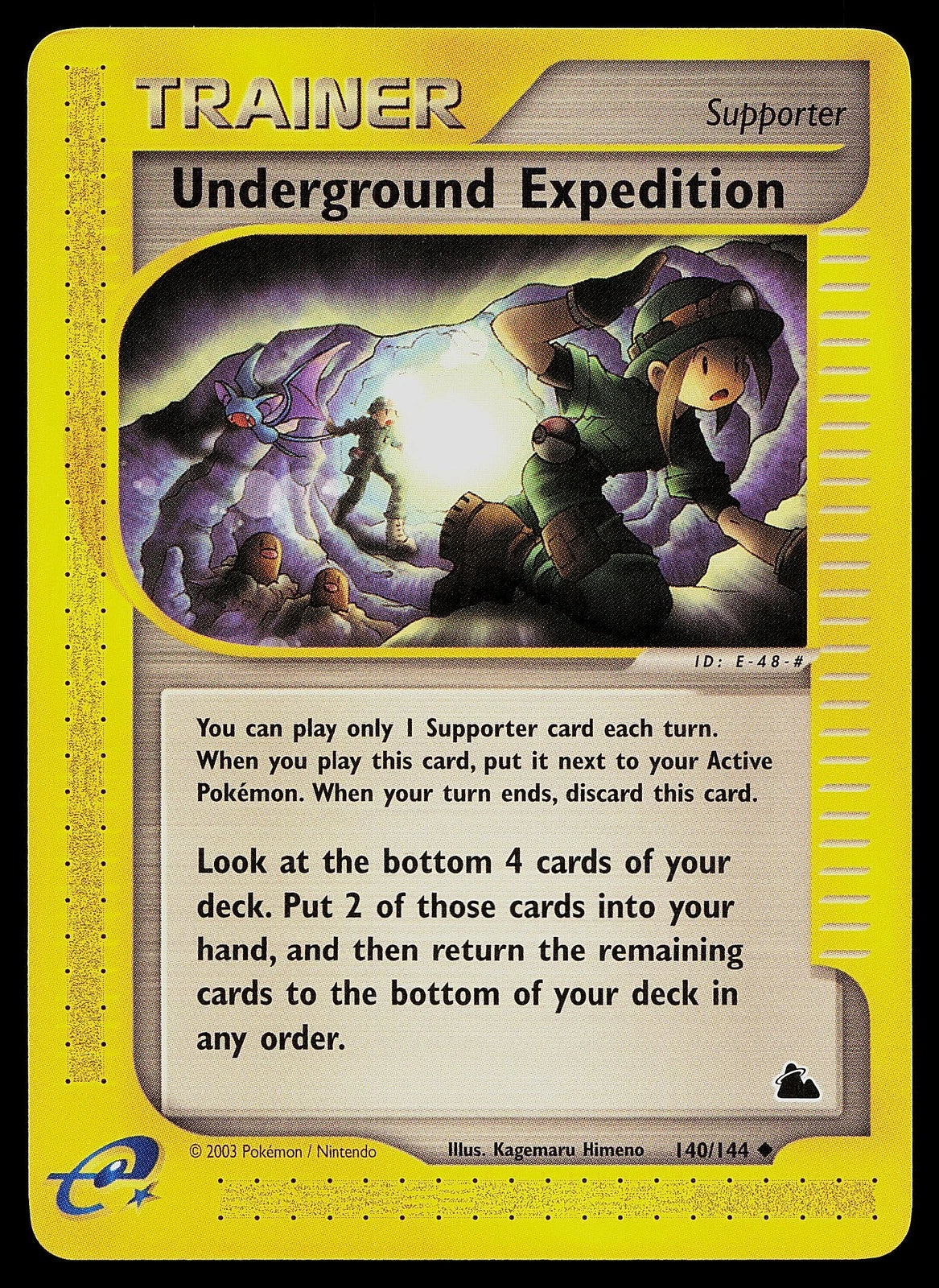 Underground Expedition - 140/144 - uncommon