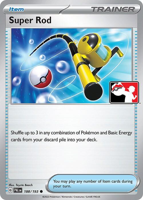 Super Rod - 188/193 - Common prize pack