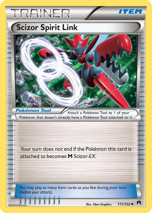 Scizor Spirit Link - 111/122 - uncommon