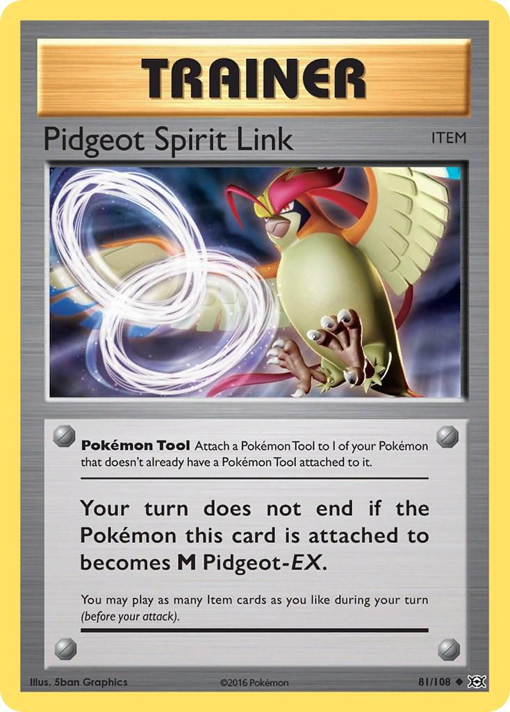 Pidgeot Spirit Link - 81/108 - uncommon