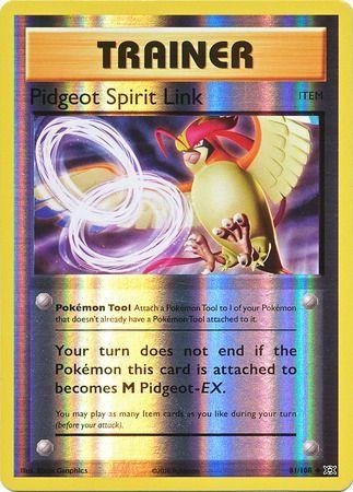 Pidgeot Spirit Link - 81/108 - uncommon reverse holo