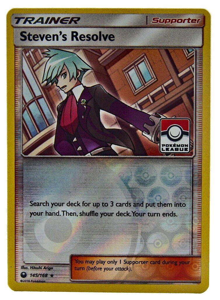 Steven´s Resolve - 145/168 - rare promo league