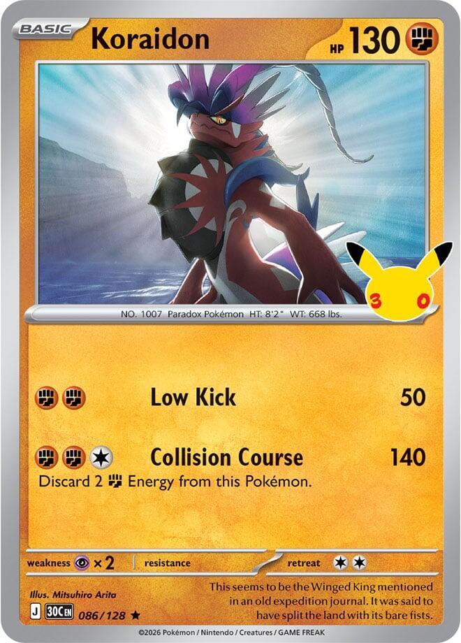 Koraidon - 086/128 - Rare