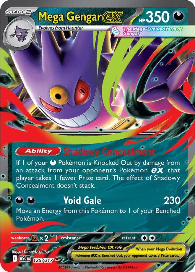 Mega Gengar ex - 125/217 - Ultra Rare