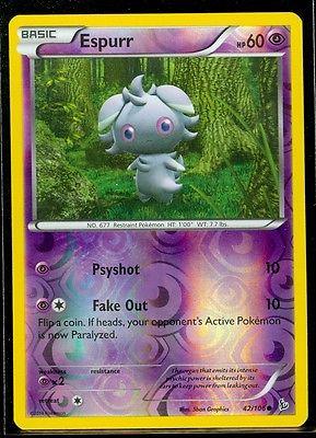 Espurr - 42/106 - common reverse holo