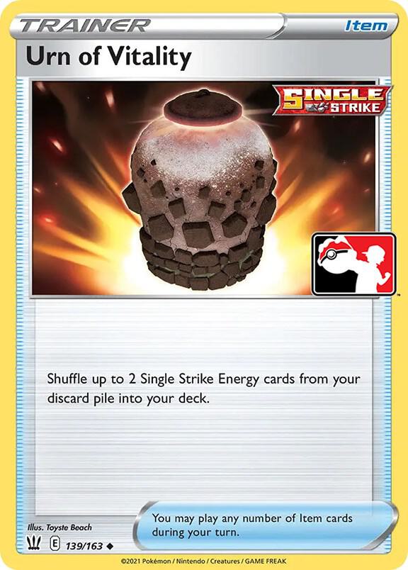 Urn of Vitality - 139/163 - uncommon prize pack