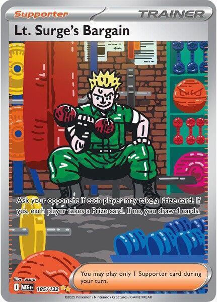Lt. Surge´s Bargain - 185/132 - Special Illustration Rare