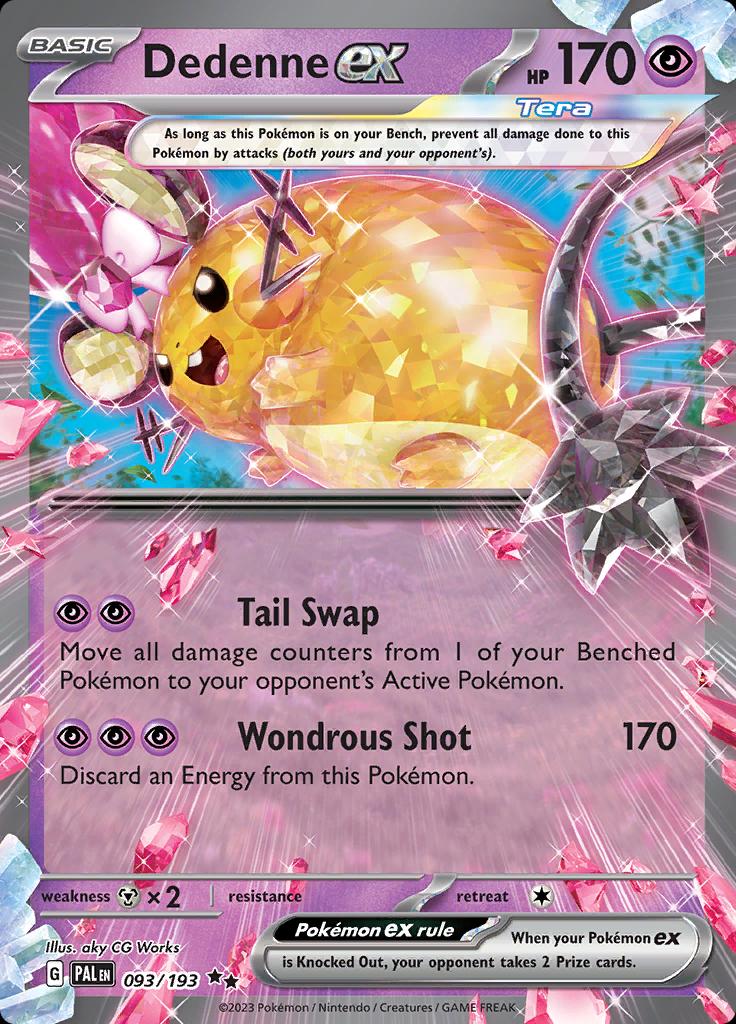 Dedenne EX - 093/193 - Ultra Rare