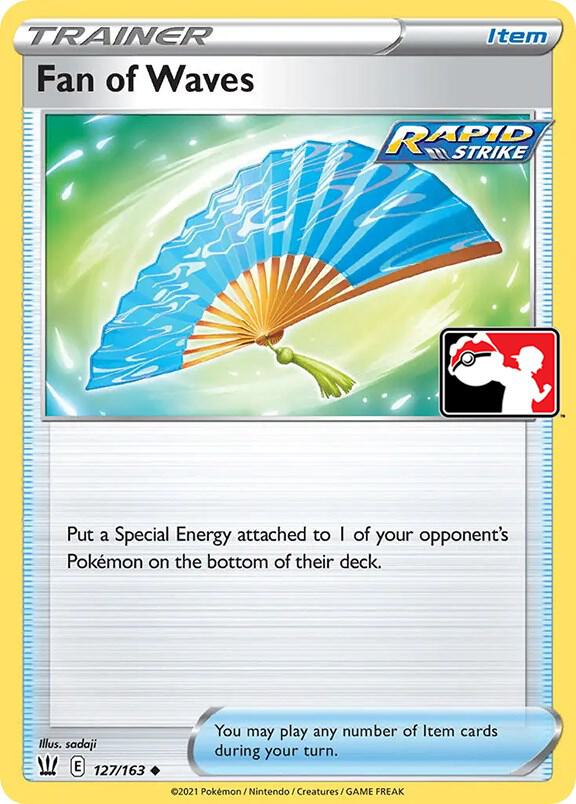 Fan of Waves - 127/163 - uncommon prize pack