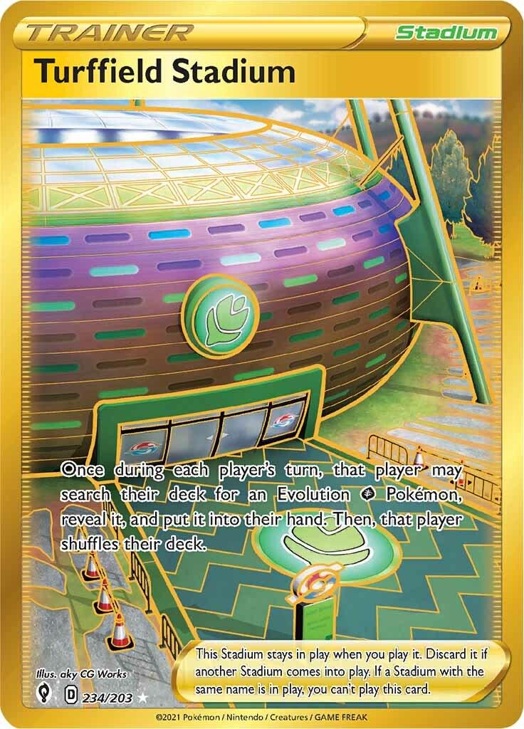 Turffield Stadium - 234/203 - Ultra rare Gold