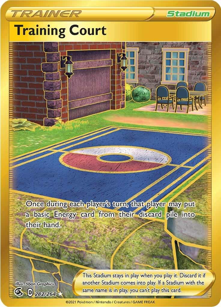 Training Court - 282/264 - Ultra rare gold