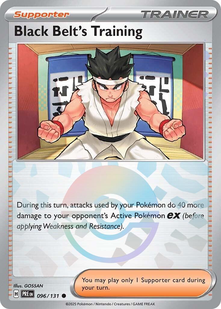 Black Belt´s Training - 096/131 - Pokeball rare