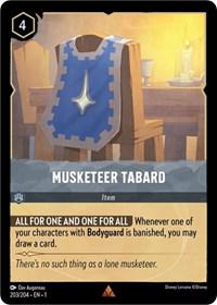 Musketeer Tabard - 203/204 - Rare