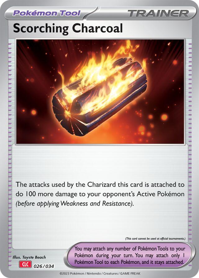 Scorching Charcoal - 026/034 - classic holo